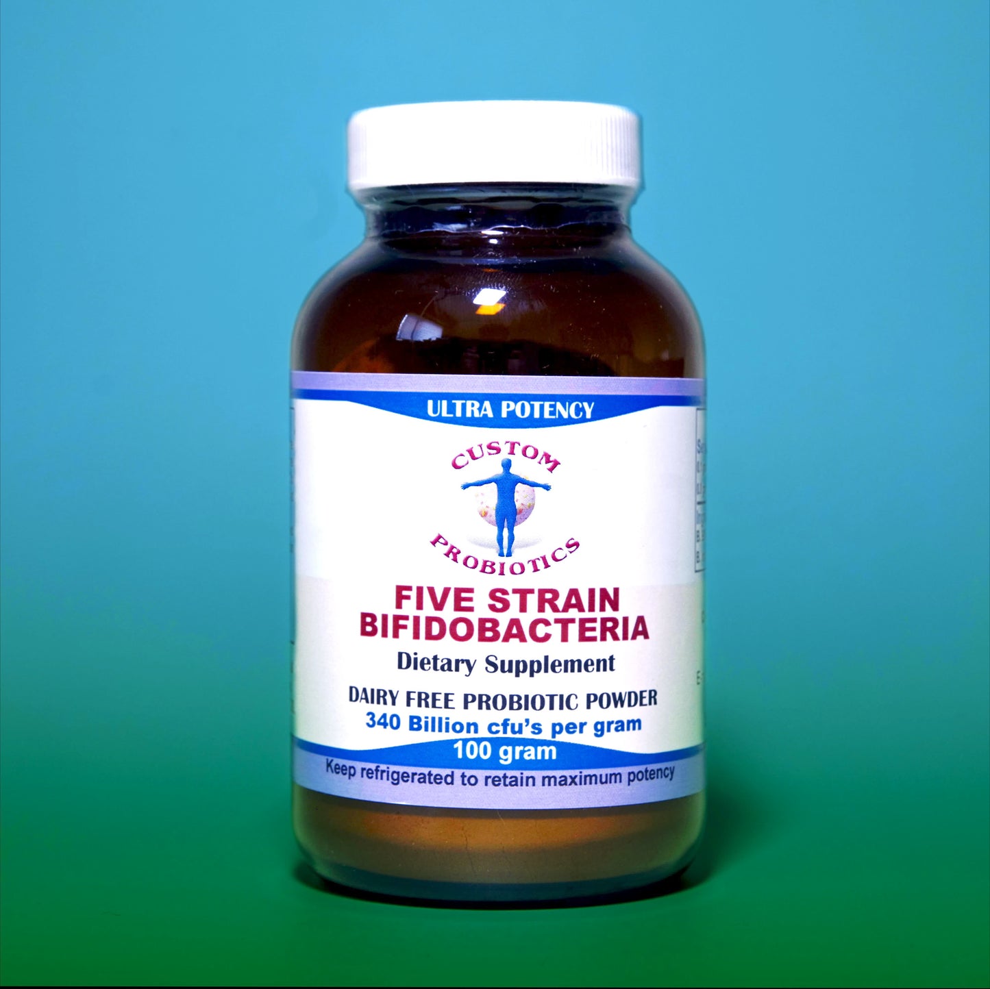 Custom Probiotics Ultra Potent Five Strain Bifidobacteria