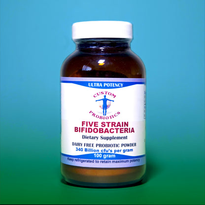 Custom Probiotics Ultra Potent Five Strain Bifidobacteria