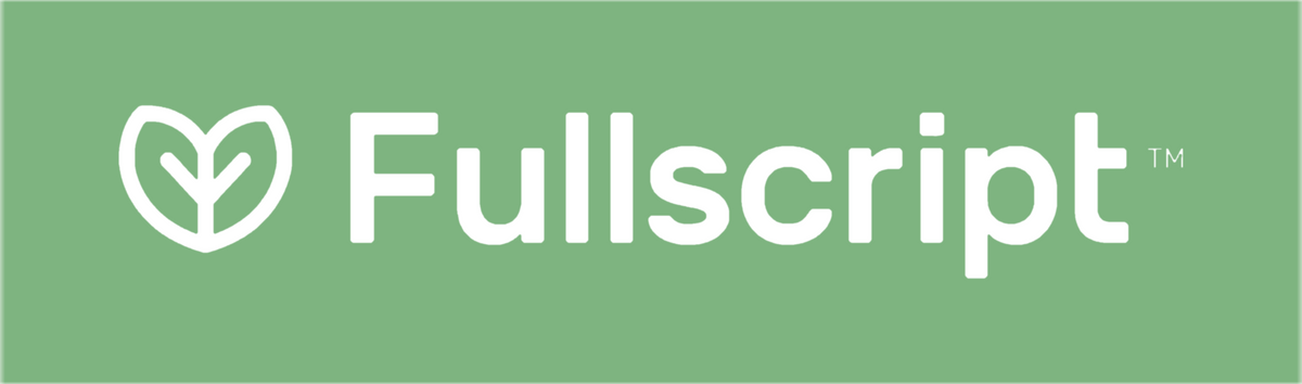 Patient login page for Fullscript custom care wholistic medicine pharmacy. 