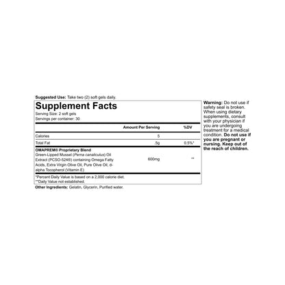 OmaPrem Fatty Acids